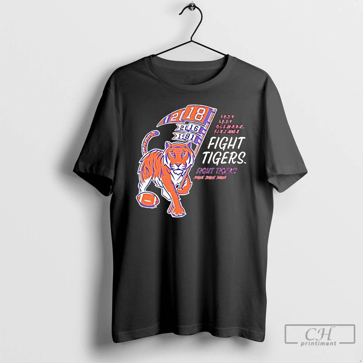 Classic Clemson Tigers Cadence Count Fight Tigers Fight Fight Fight