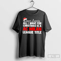 Classic Dear Santa All I Want For Christmas Is A Ac Milan League Title Text