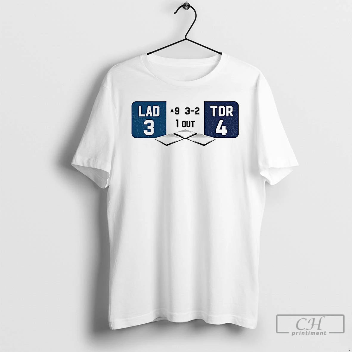 Classic Dodgers Blue Jays World Series Win Top Of The Ninth Score Lad 3