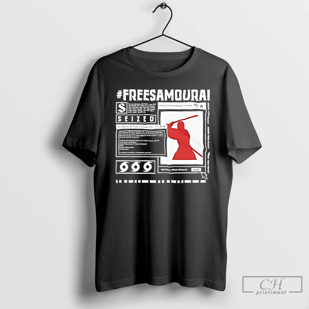 Classic Free Samourai Seized Graphic