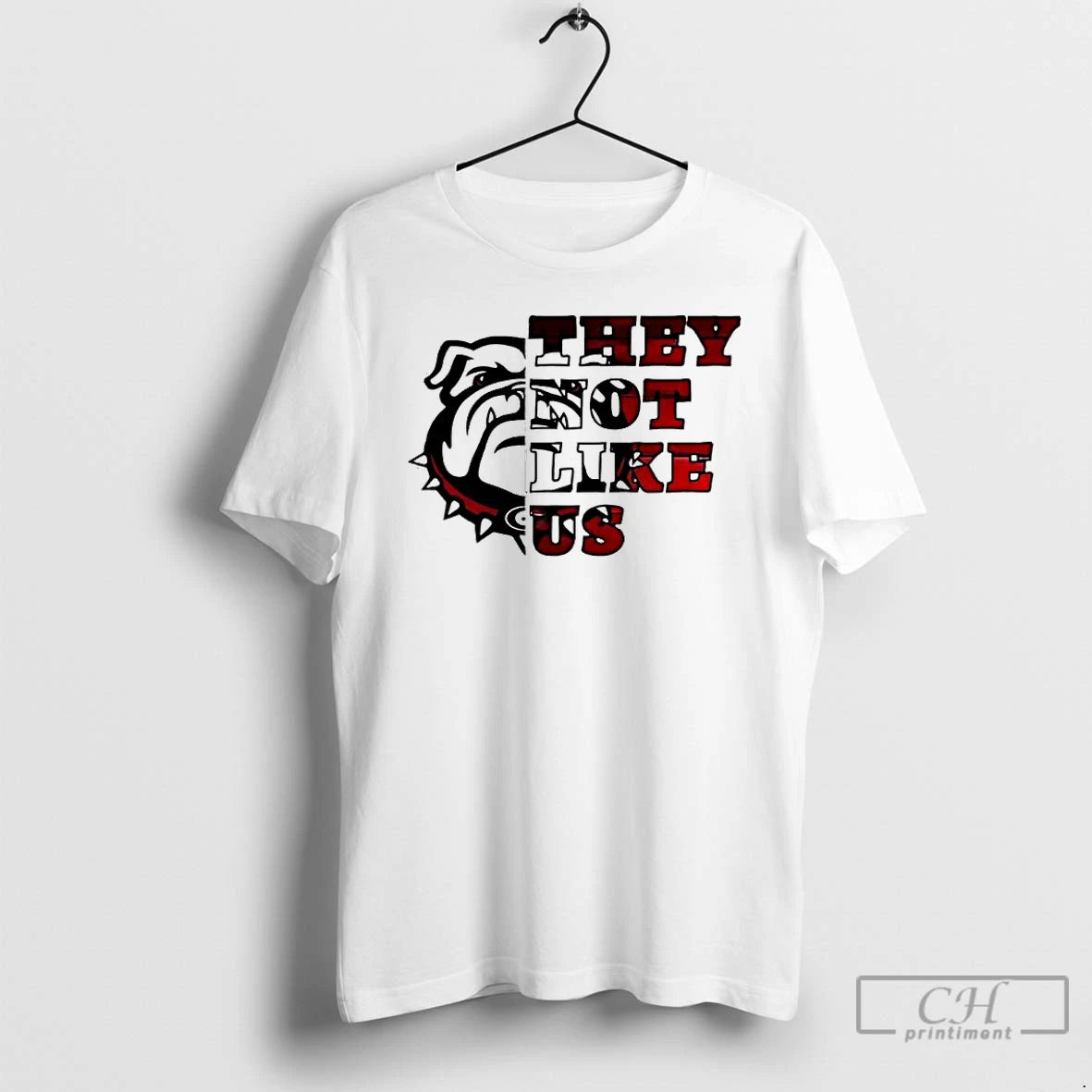 Classic Georgia Bulldogs They Not Like Us Big Head
