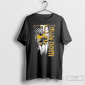 Classic Georgia Tech Yellow Jackets Football Battle Shattered Usa Flag Rip Design T Shirts Sweater