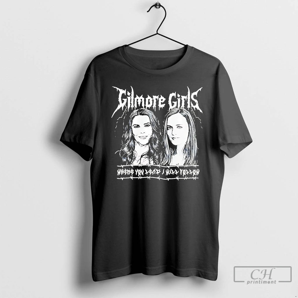 Classic Gilmore Girls Metal Where You Lead I Will Follow Christmas