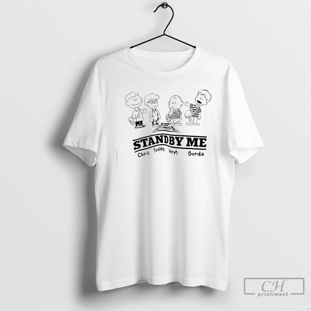 Classic Gordie Chris Teddy Vern Stand By Me Movie Graphic
