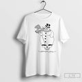 Classic Grateful Dead Snow Your Face Snowman With Skull