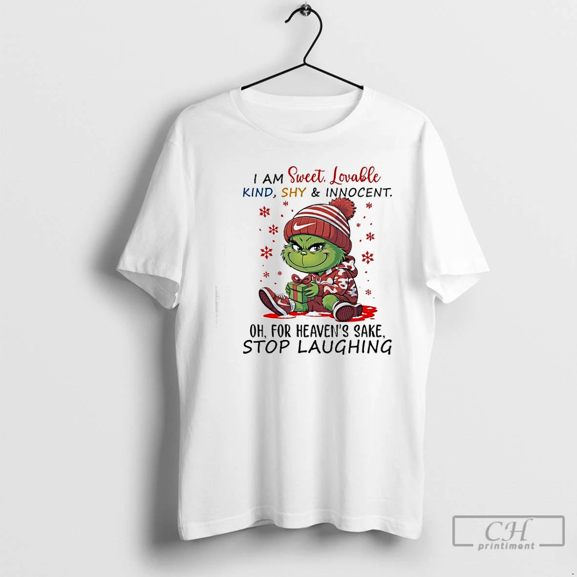 Classic Grinch I Am Sweet Lovable Kind Shy Innocent