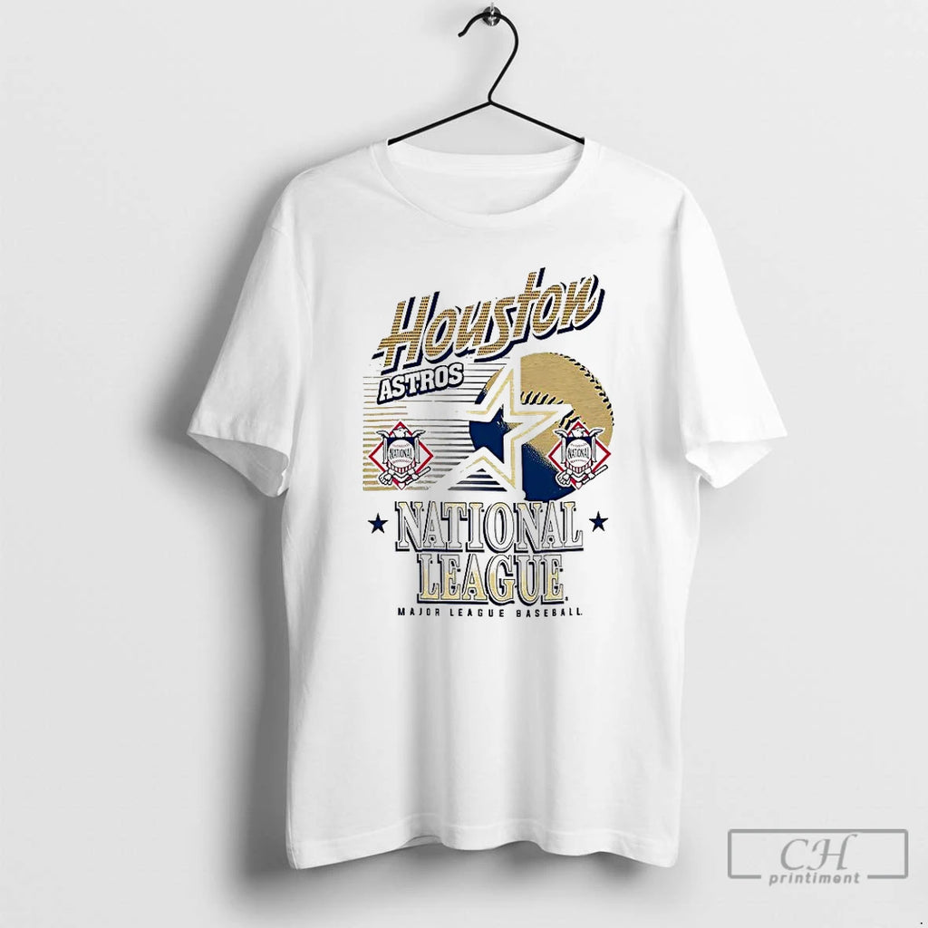 Classic Houston Astro Mlb American National League Logo Ball Retro
