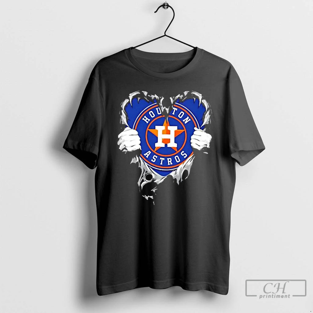 Classic Houston Astros Rip The Chest Forever In My Heart