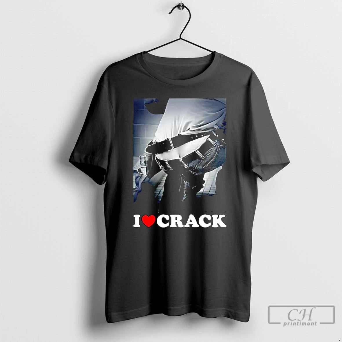 Classic I Love Crack Graphic
