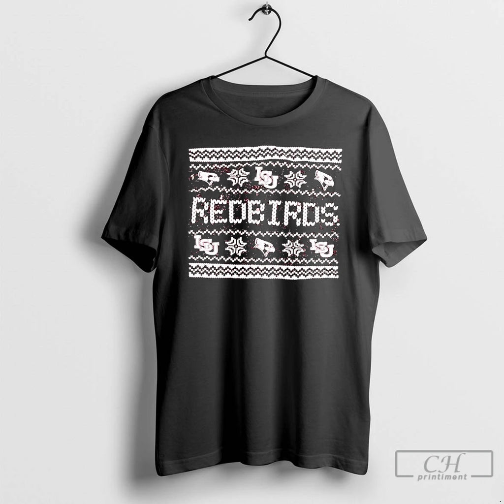 Classic Illinois State University Isu Redbirds Ugly Christmas