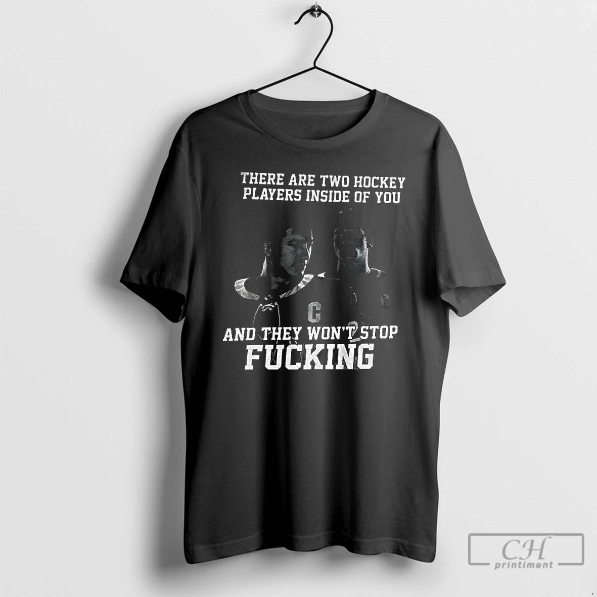 Classic Ilya Rozanov Shane Hollander There Are Two Hockey Players Inside Of You And They