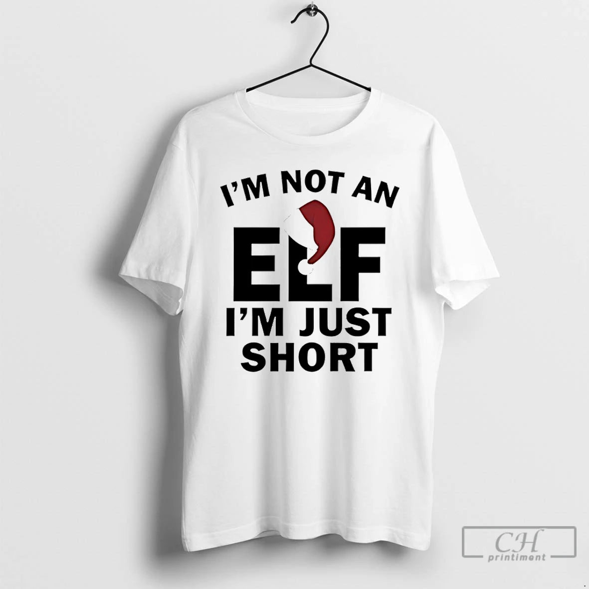 Classic Im Not An Elf Im Just Short Christmas 2025