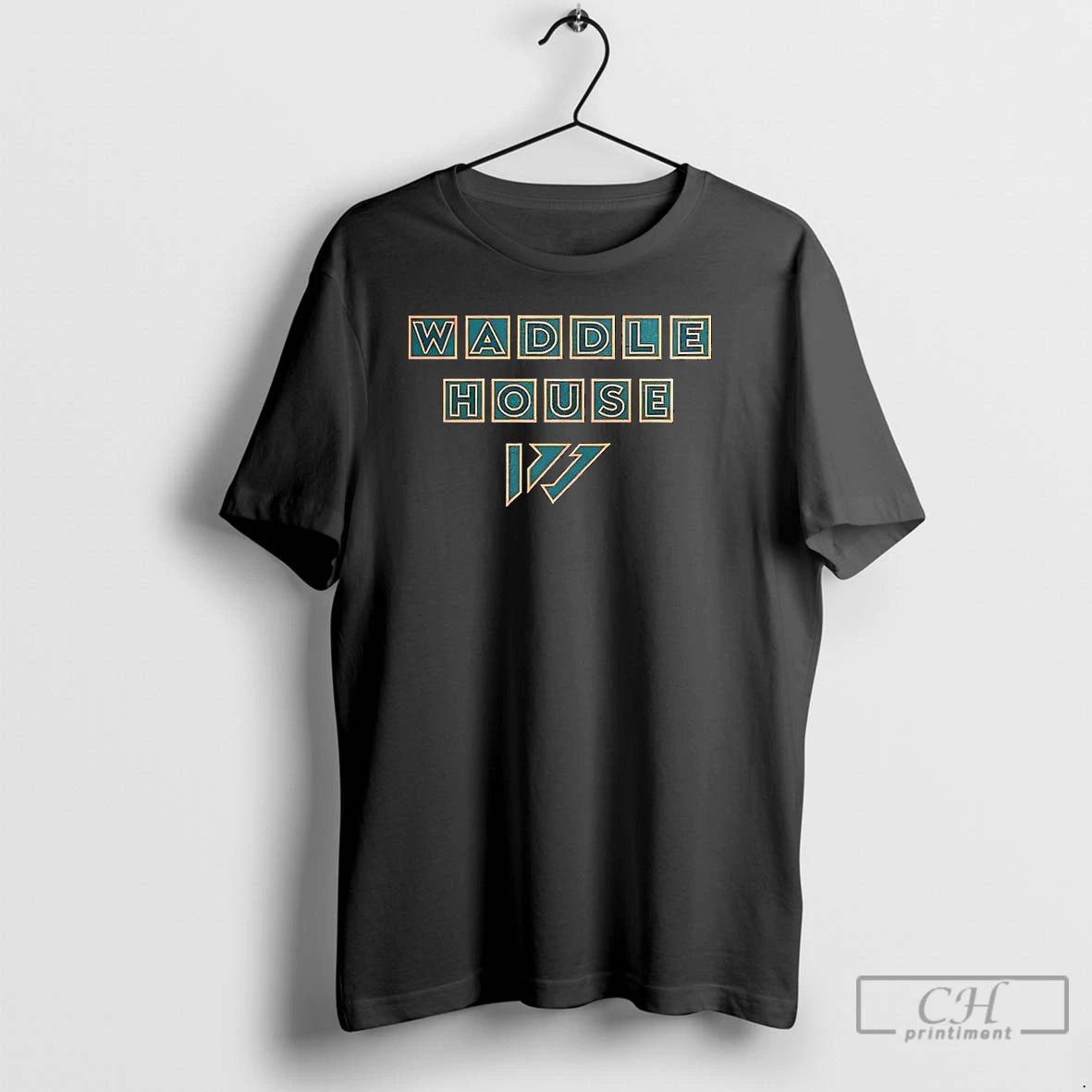 Classic Jaylen Waddle Miami Dolphins Waddle House Logo
