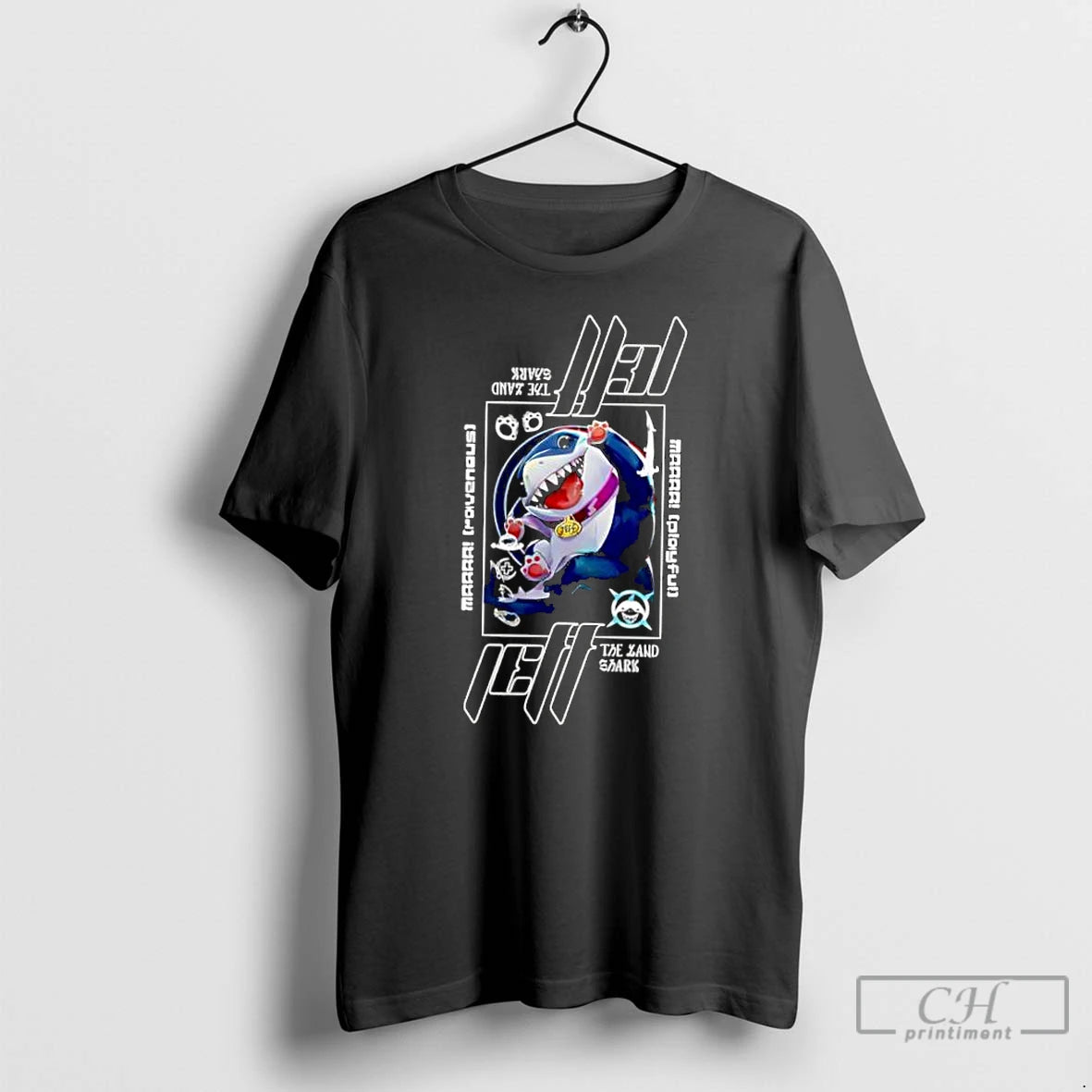 Classic Jeff The Land Shark Cute Graphic