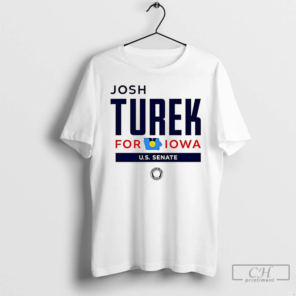Classic Josh Turek For Iowa Square Logo