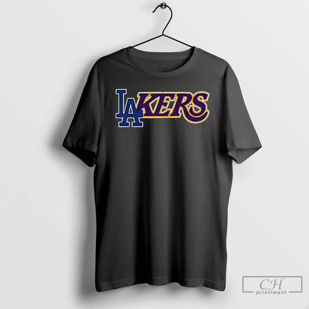 Classic La Dodgers Lakers Logo