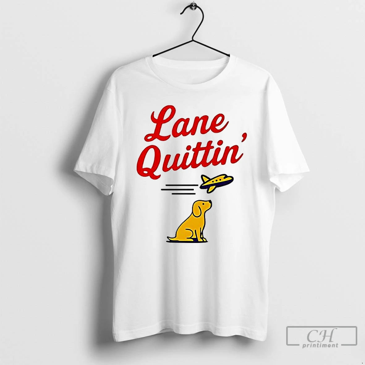 Classic Lane Quittin Lane Kiffin Football Coach Dog And Plane