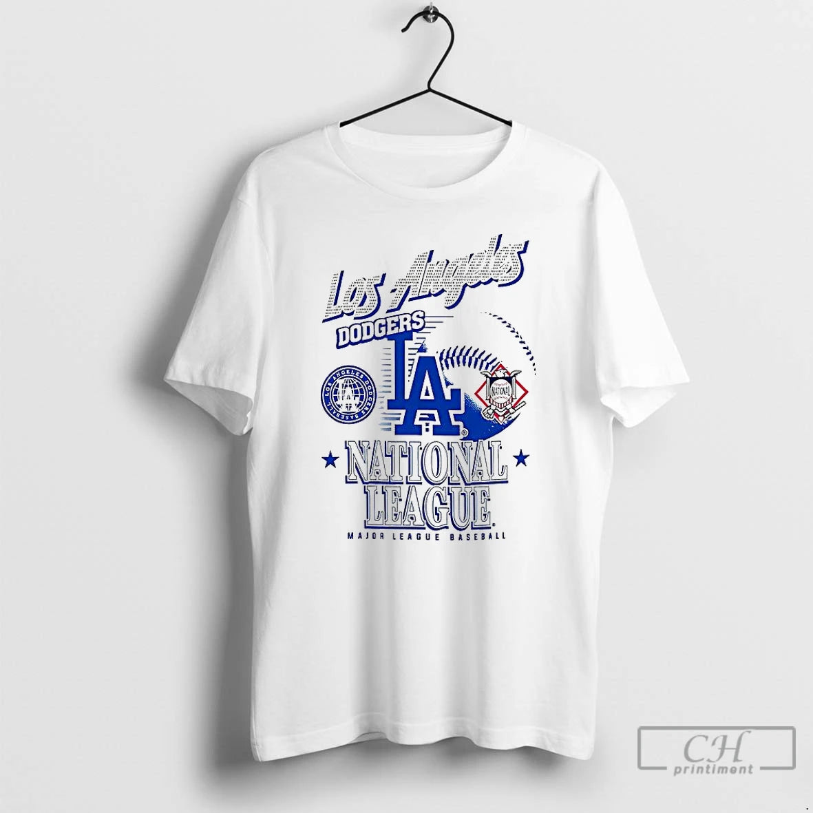 Classic Los Angeles Dodgers Mlb American National League Logo Ball Retro