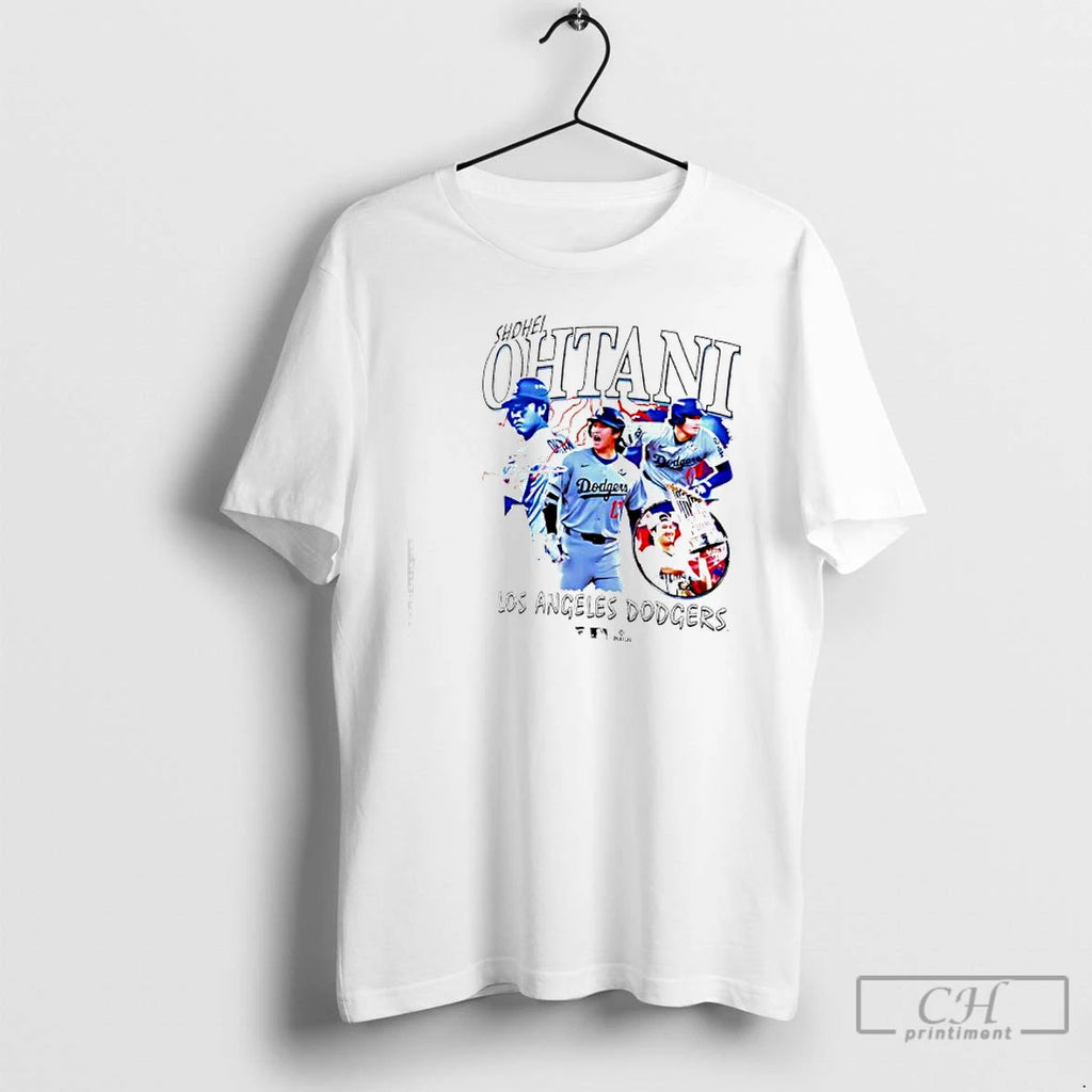 Classic Los Angeles Dodgers Shohei Ohtani Signature Logo
