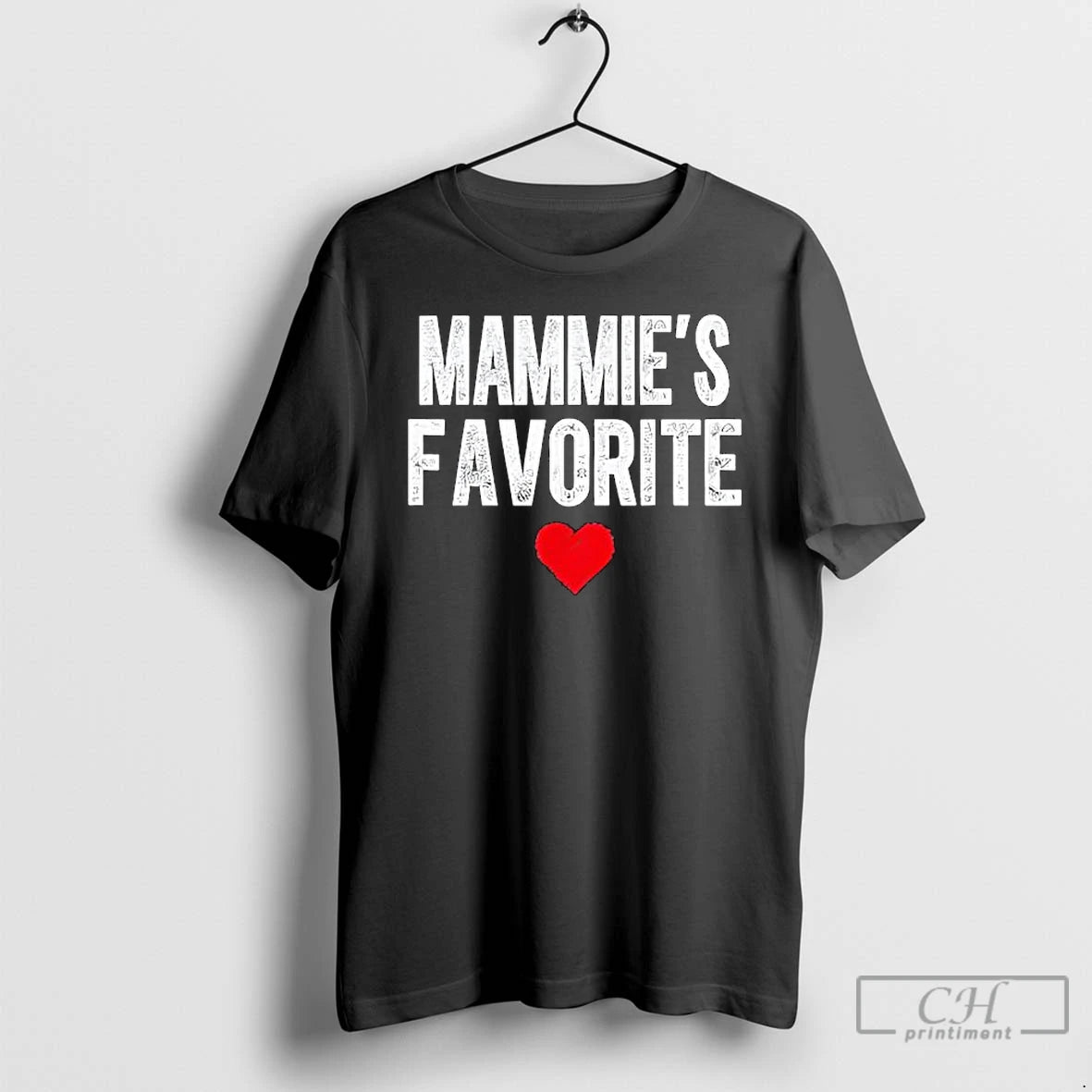 Classic Mammies Favorite Heart Graphic For Mothers Day Grandchild