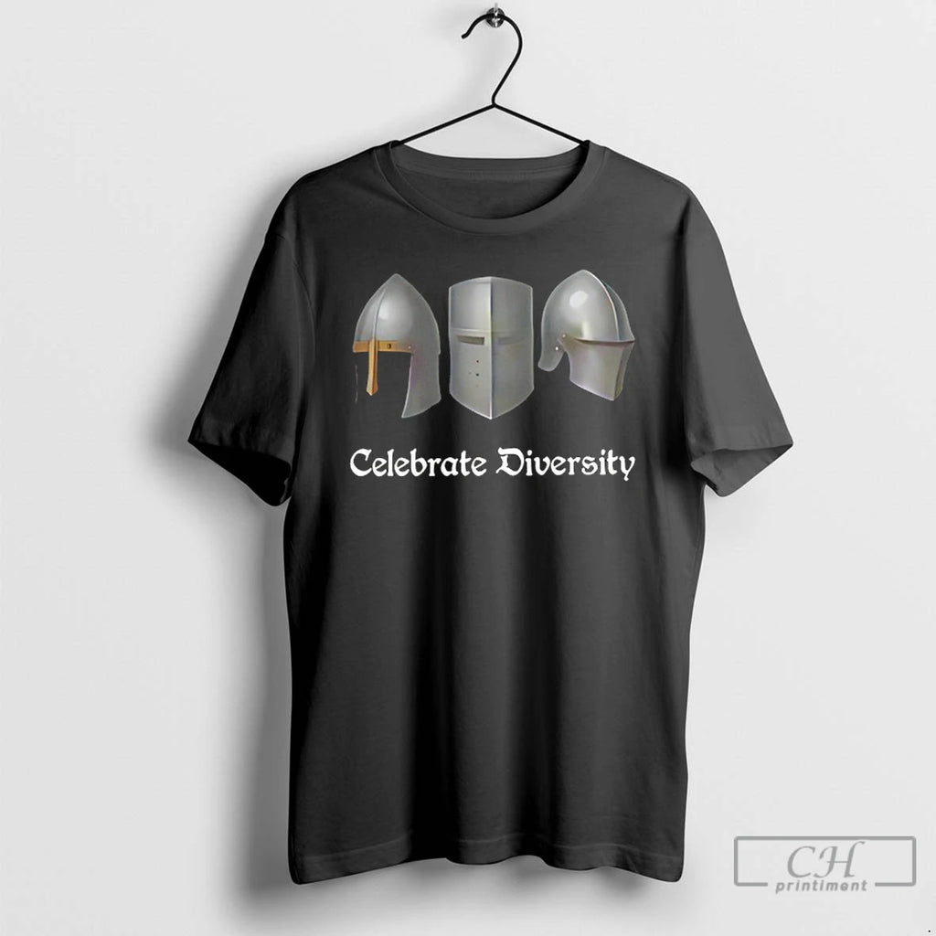 Classic Medieval Helmets Celebrate Diversity