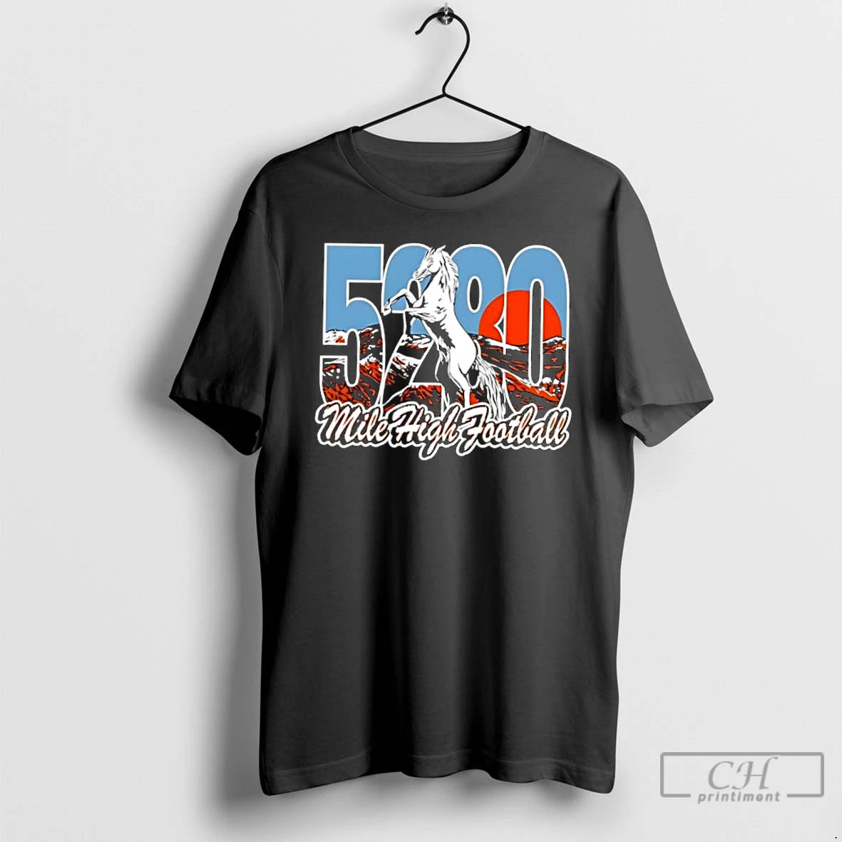 Classic Mile High Football 5280 Horse