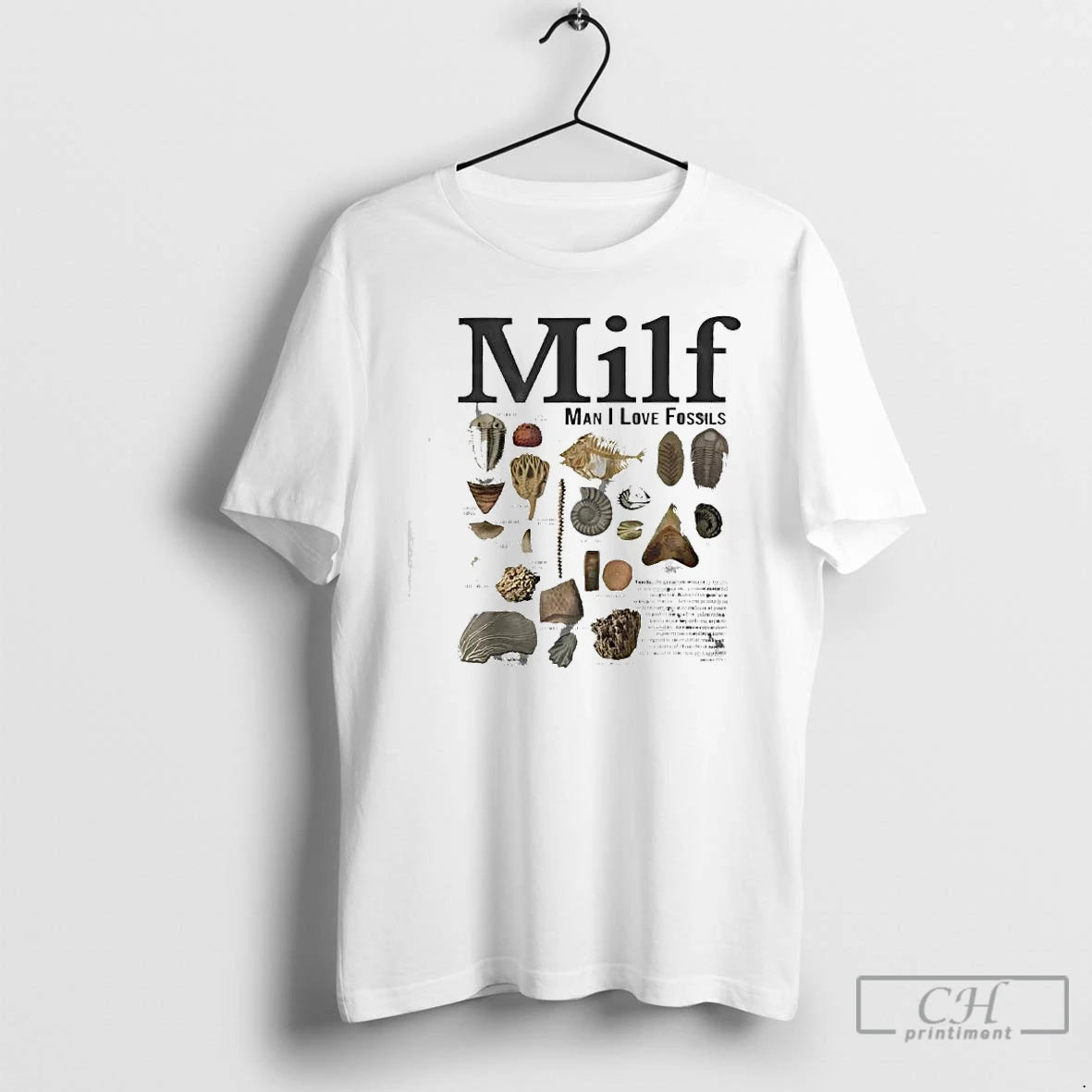 Classic Milf Man I Love Fossils Retro