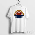 Classic Minimalist Retro Sunset Graphic For Everyday Wear