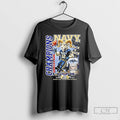 Classic Navy Midshipmen Back 2 Back 24 25 Americas Game Champions Mascot T Shirts Sweater