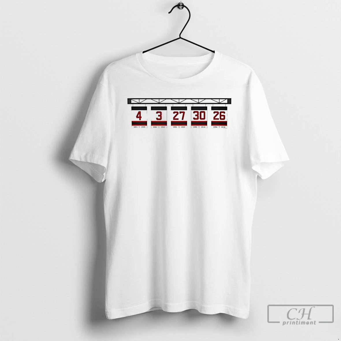 Classic New Jersey Devils Hockey The Rafters