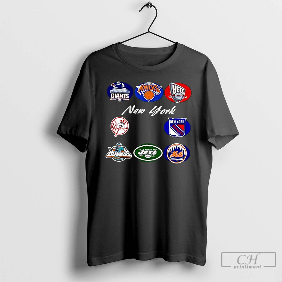 Classic New York Professional Sport Teams Logo