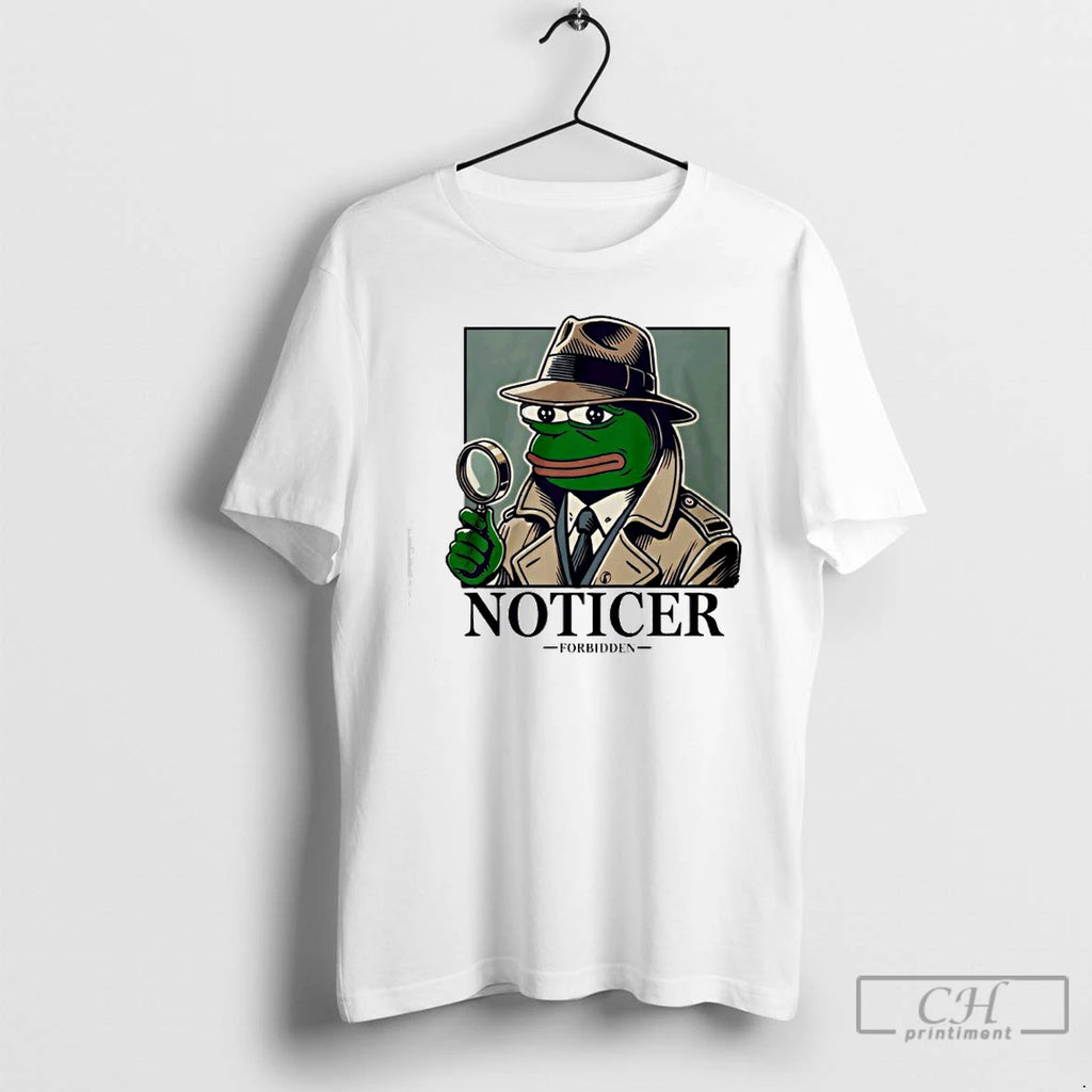 Classic Noticer Pepe Forbidden Frog