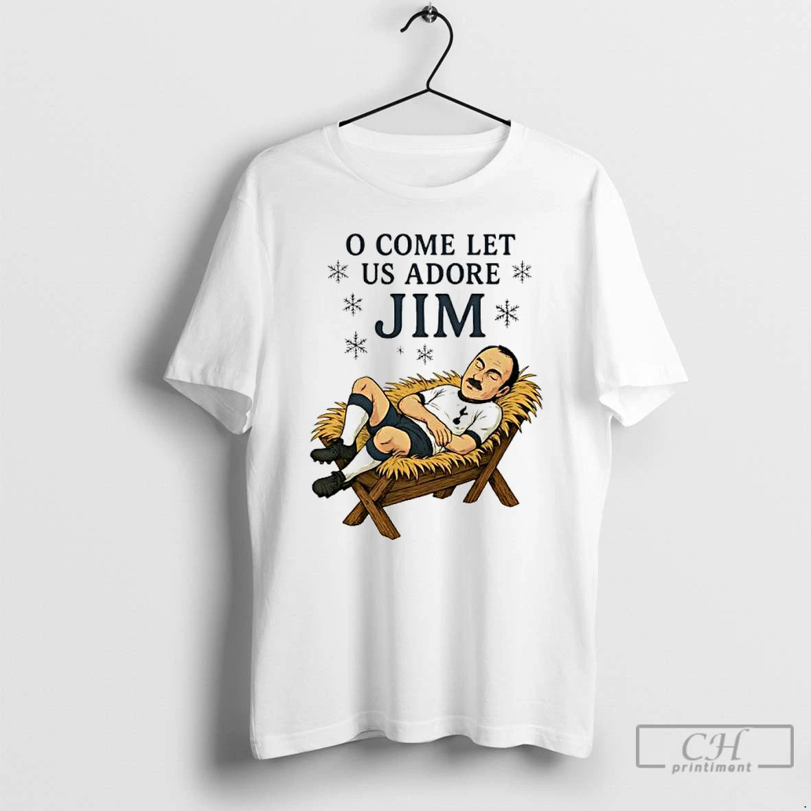 Classic O Come Let Us Adore Jim Spurs Christmas