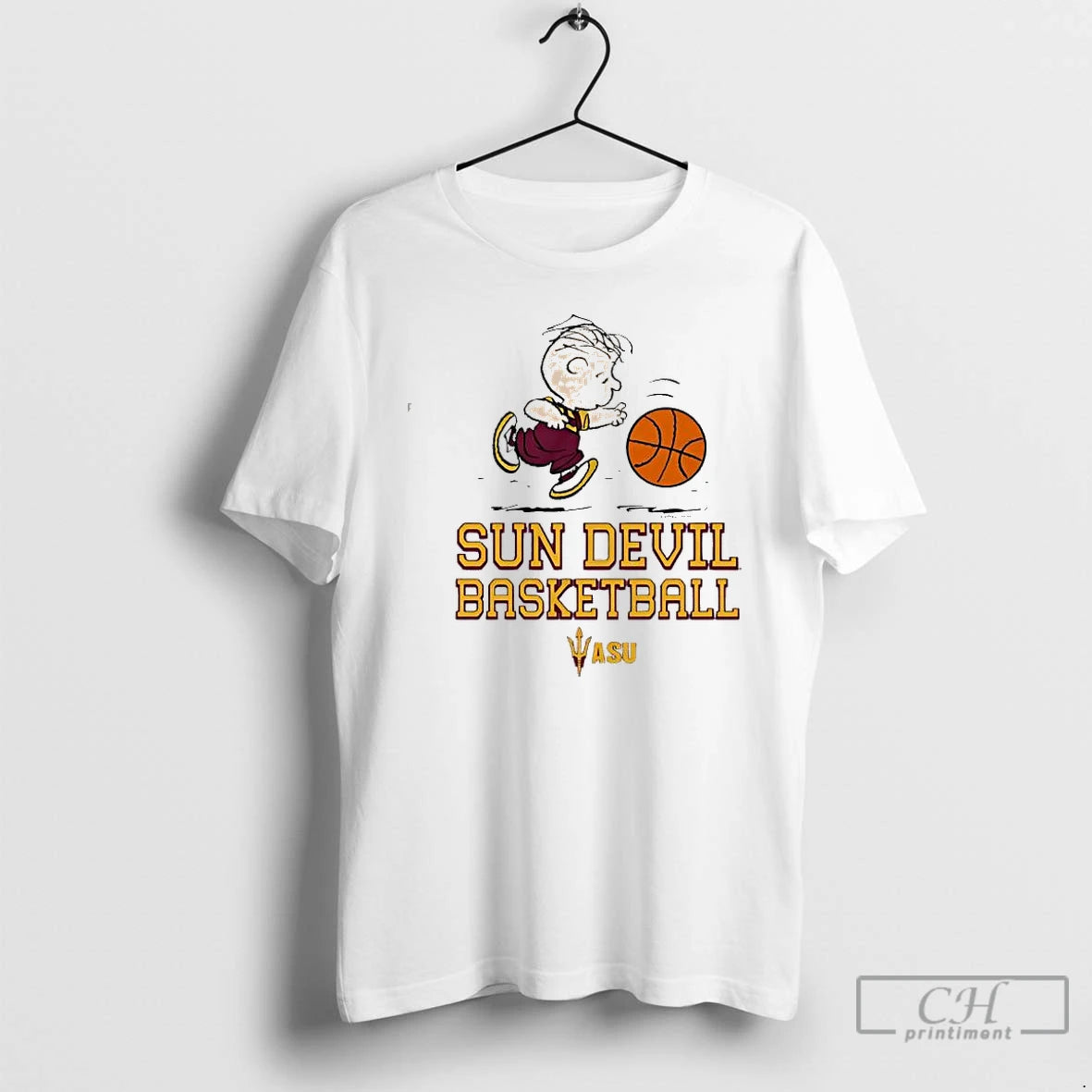 Classic Peanuts X Arizona State Basketball Cute Cartoon