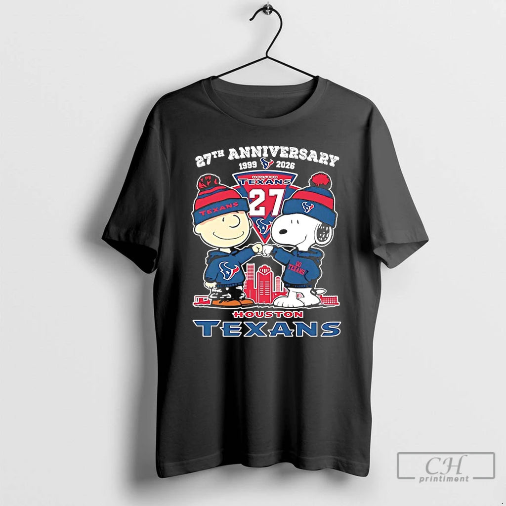 Classic Peanuts X Houston Texans 1999 2026 27th Anniversary