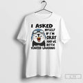 Classic Penguin I Asked Myself If Im Okay And We Both Started Laughing T Shirts
