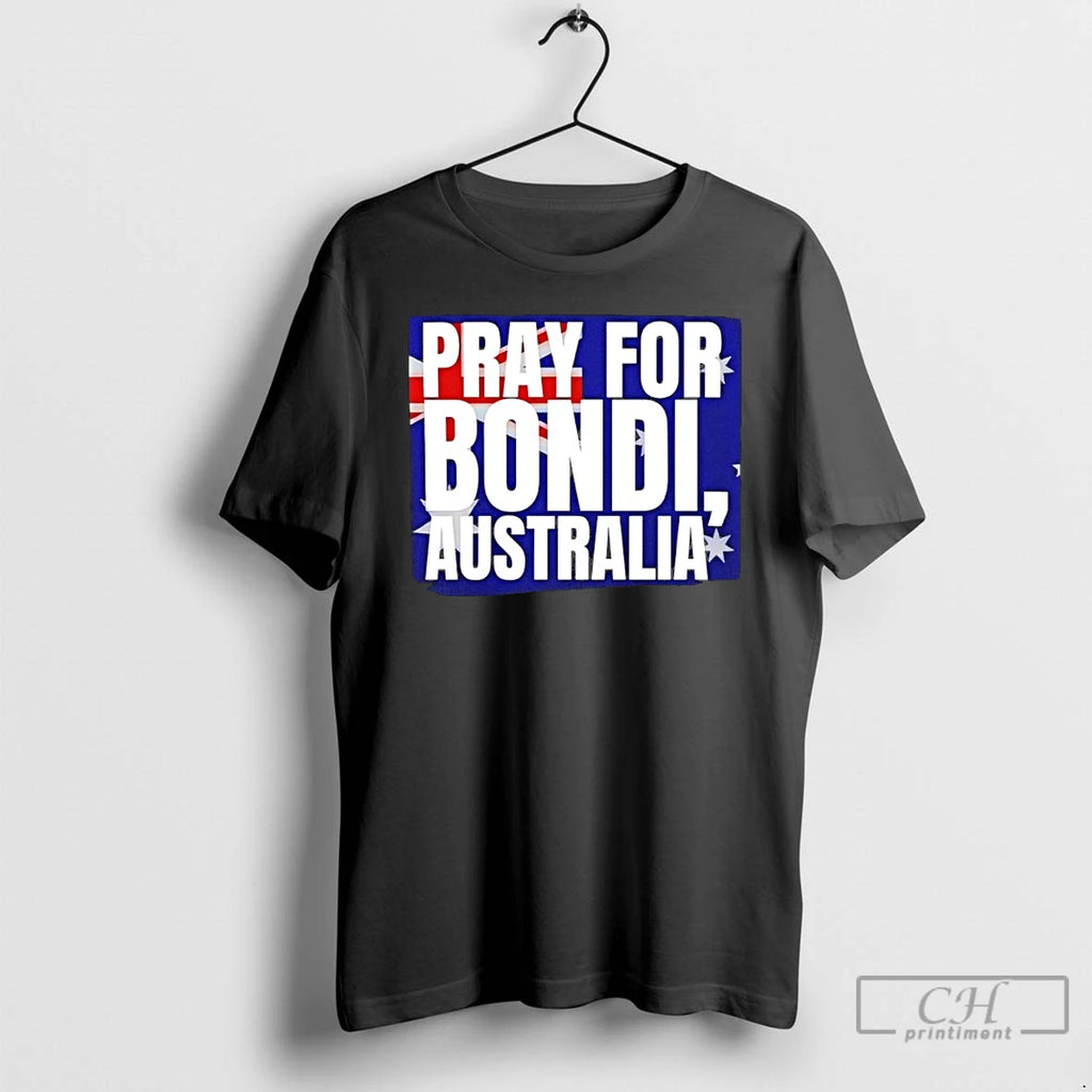 Classic Pray For Bondi Australia Flag