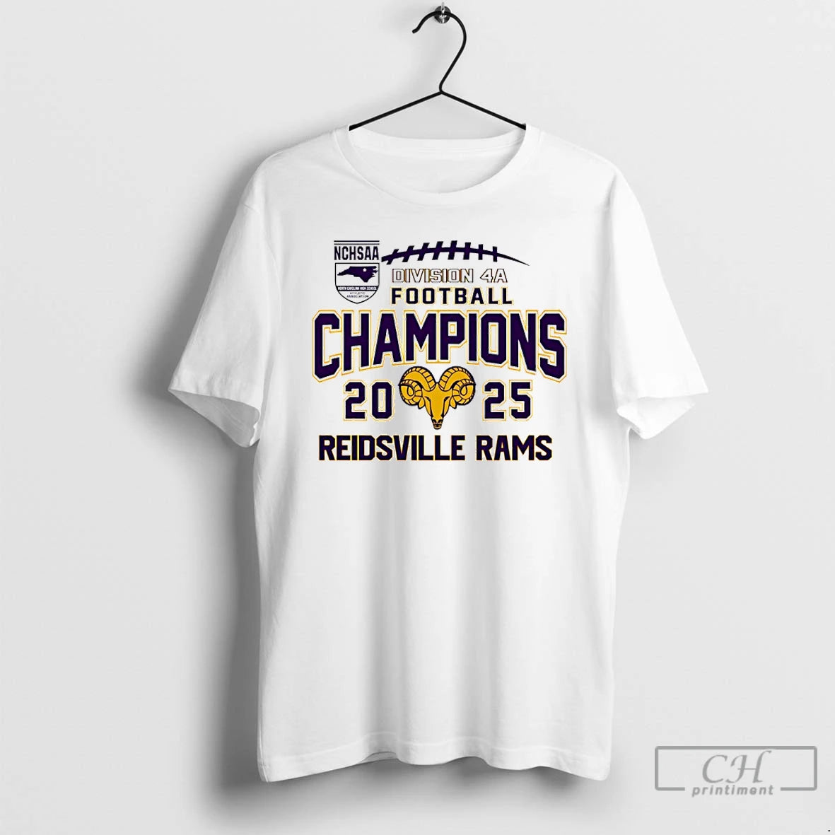 Classic Reidsville Rams 2025 Nchsaa Division 4a Football Champions
