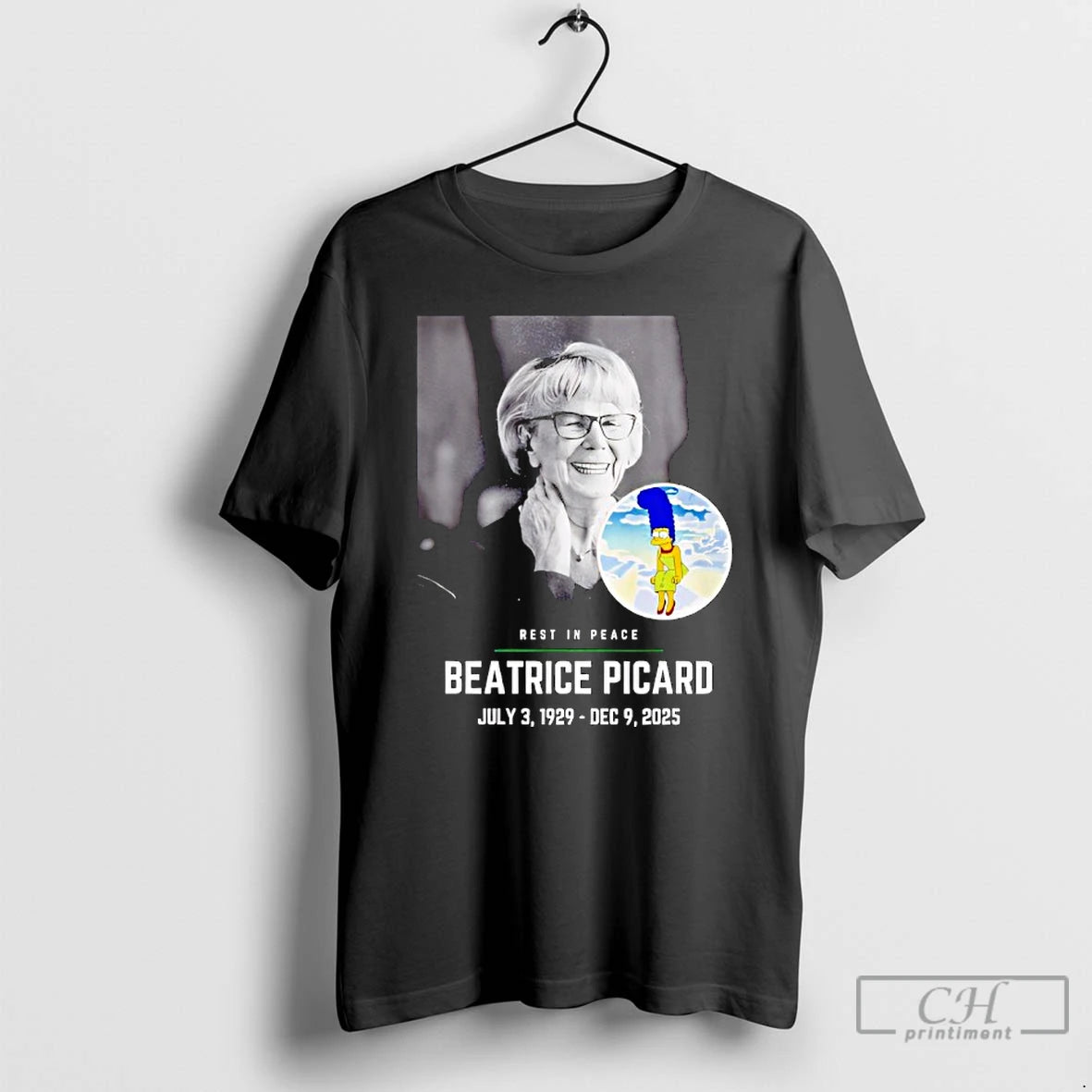 Classic Rest In Peace Beatrice Picard 2025