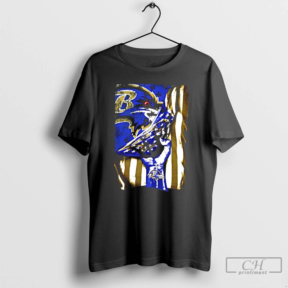 Classic Revealing The Glory Baltimore Ravens X Usa Flag