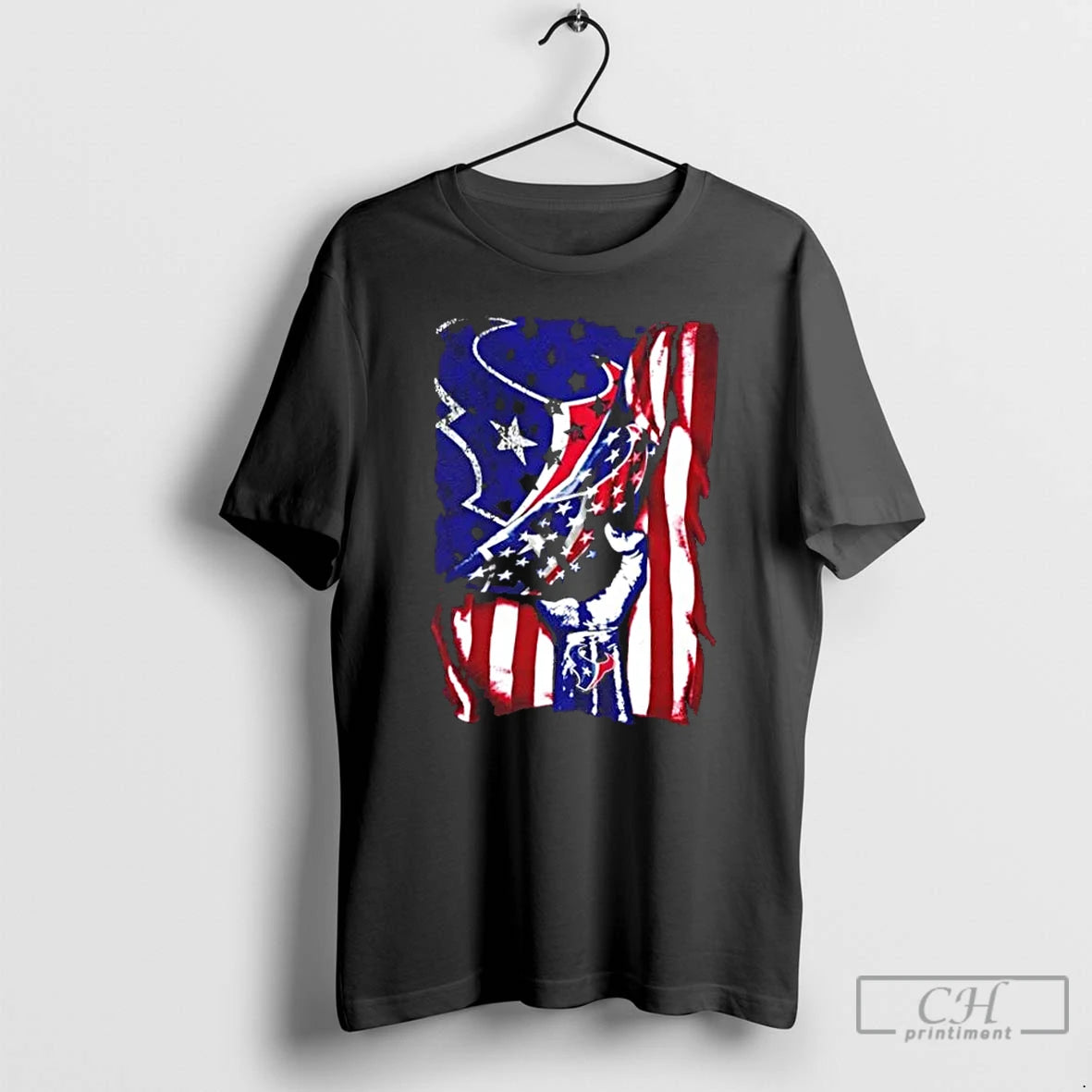 Classic Revealing The Glory Houston Texans X Usa Flag