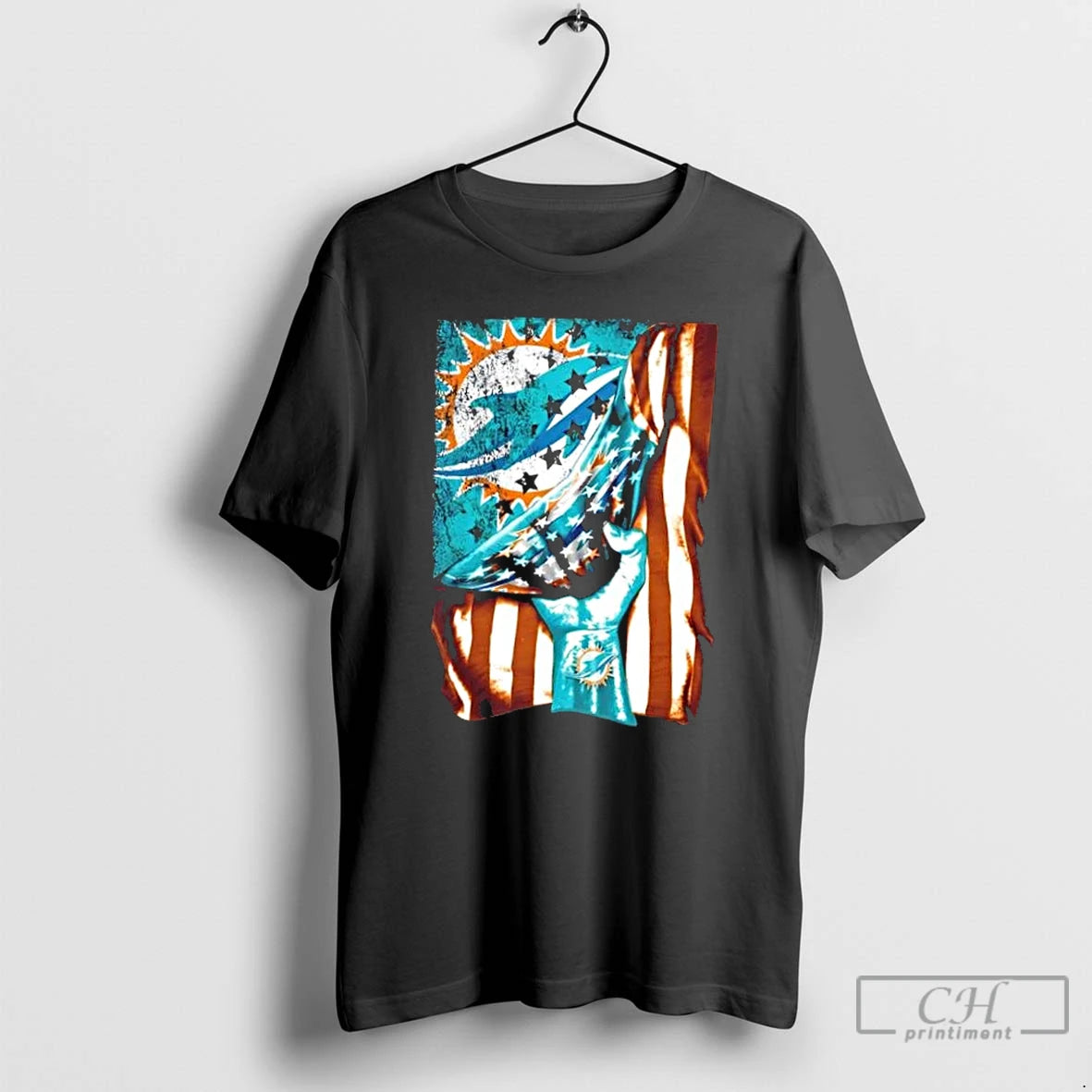 Classic Revealing The Glory Miami Dolphins X Usa Flag