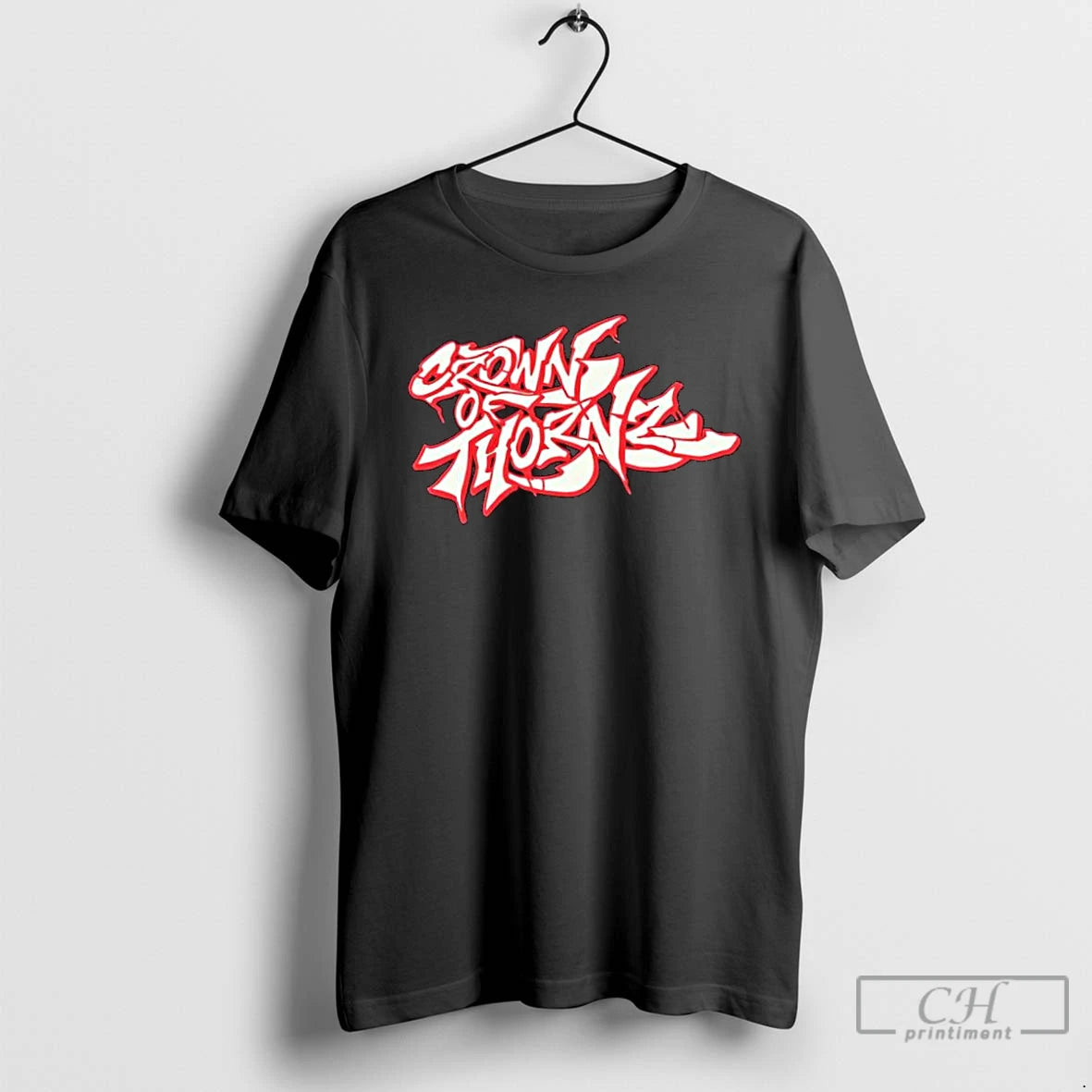 Classic Rown Of Thornz Design Text