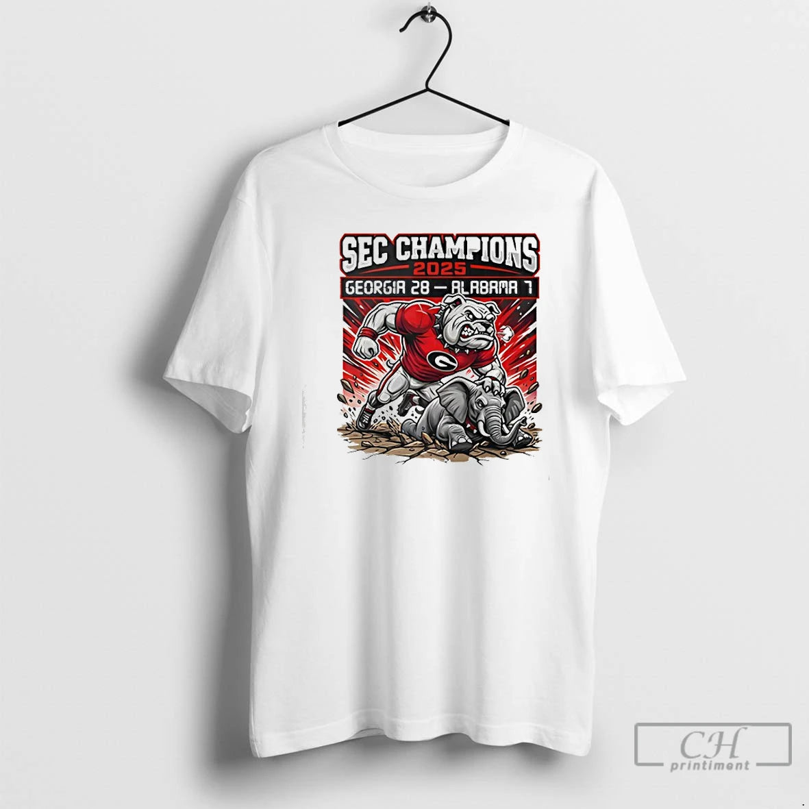 Classic Sec Champions Georgia 28 Alabama 7