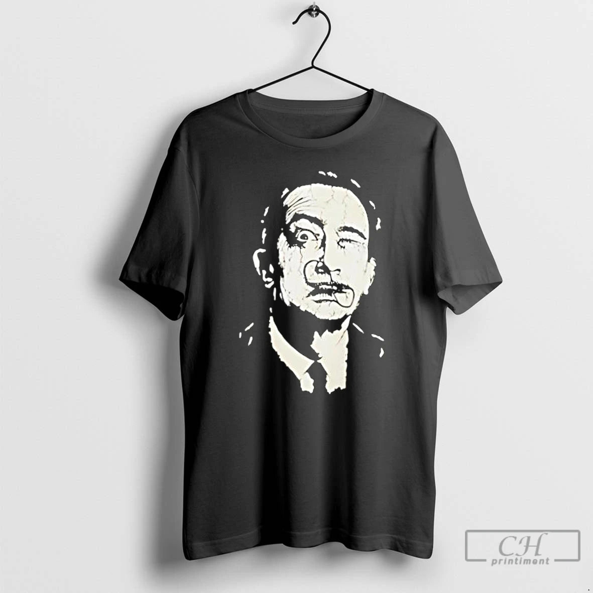 Classic Salvador Dali Portrait Classic Retro