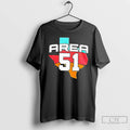 Classic San Antonio Spurs City Edition X Area 51 Classified 2025 Two Sides Shirt1