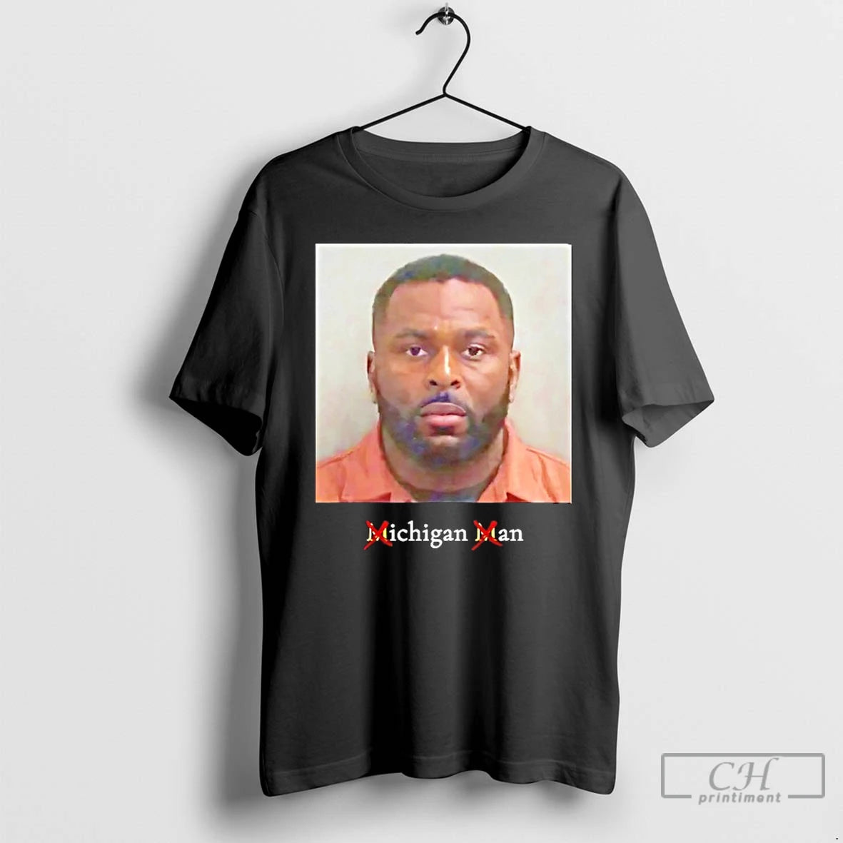 Classic Sherrone Moore Michigan Man Not M Mugshot