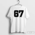 Classic Six Seven Numbers 6 7