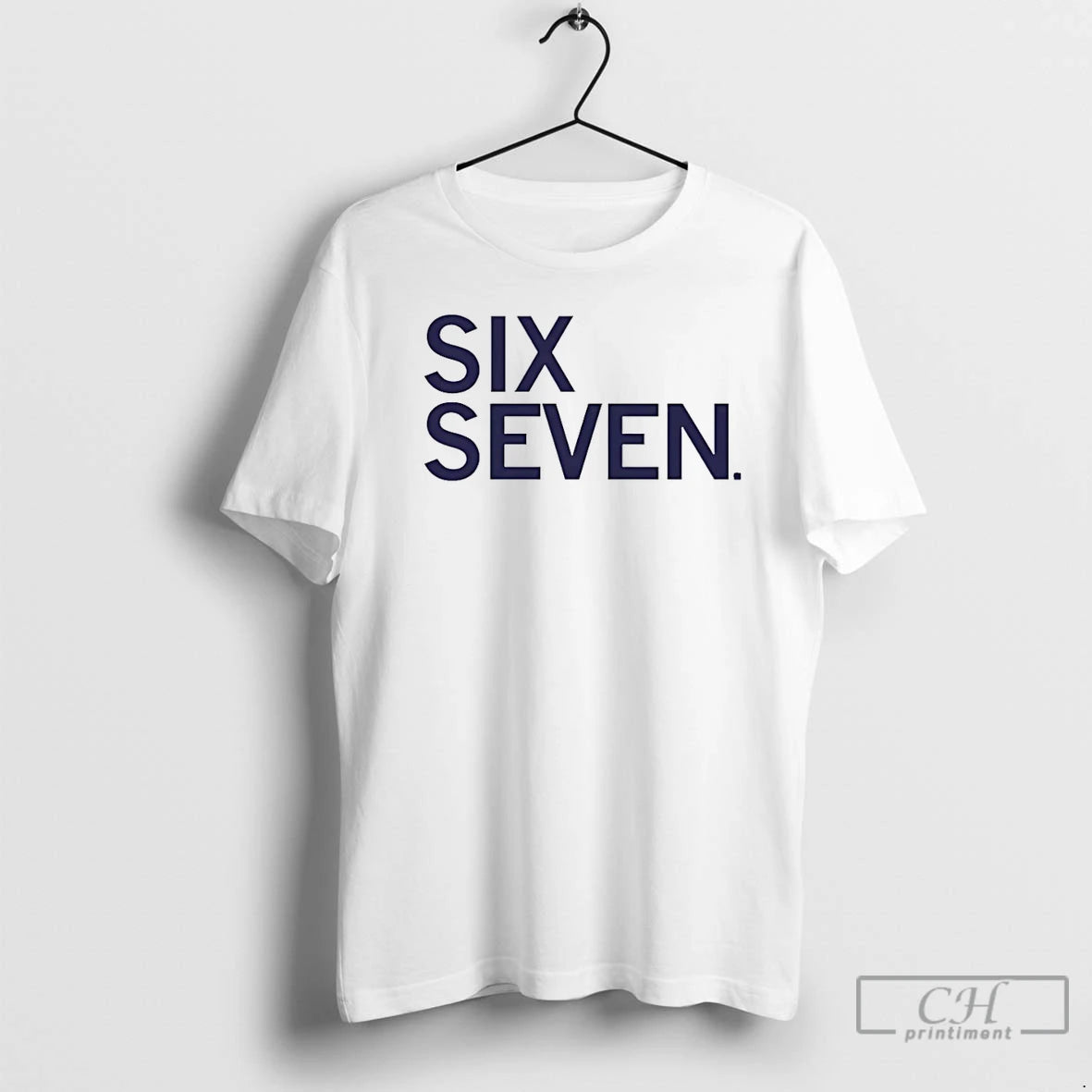 Classic Six Seven Text Christmas