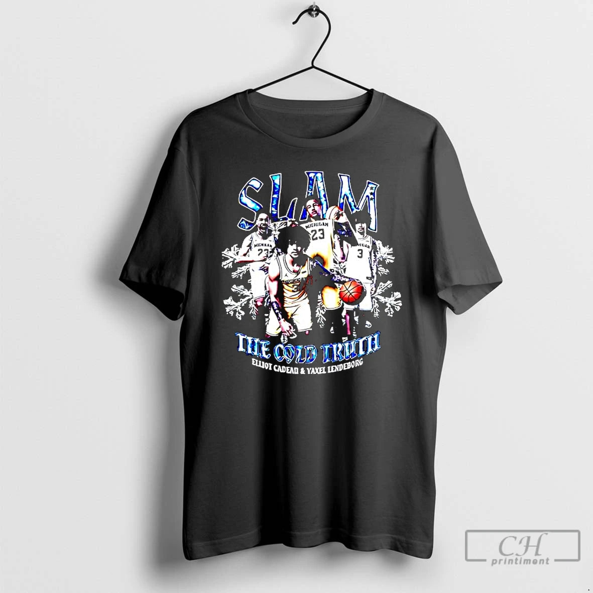 Classic Slam The Cold Truth Elliot Cadeau Yaxel Lendeborg Michigan Jersey
